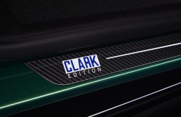 Lotus Emira Clark Edition, 2025, interior treadplate badge